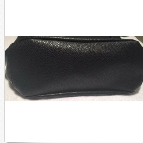 LARRY LEVINE SHOULDER BAG/PURSE PEBBLED LEATHER - Picture 5 of 7